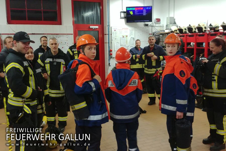 Berufsfeuerwehr-Wochenende unserer Jugendfeuerwehr